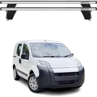 Menabo Dachträger Querträger für Citroen Nemo Van 2008-2024 ABE Aluminium Grau