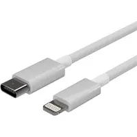Shiverpeaks S/CONN maximum connectivity Flexline-USB Lade Kabel, USB-C Stecker auf 8-pin Stecker, PD, weiß, 1,5m, 1,5 m, Lightning, USB C, Männlich, Männlich, Weiß