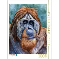 CALVENDO Puzzle mit Orang-Utan-Motiv | 1000 Teile, fertige Größe 64 x 48 cm | Fotopuzzle für entspannte Stunden
