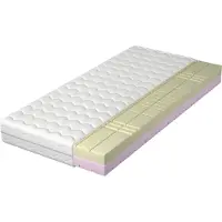Mirjan 24 Beidseitige Schaumstoffmatratze Neptun 21 cm, Polyurethanschaumstoff, Beidseitig verwendbar, H3, 7 Zonen (Liegefläche: 70x200 cm)