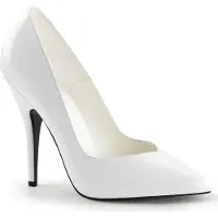 Pleaser SEDUCE-420V Damen Pumps von , Weiß , EU 37, US 7