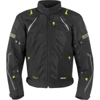 Germot X-Air Evo Pro Motorrad Textiljacke Farbe: Schwarz/Gelb, Grösse: XL