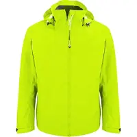Crazy4Sailing Segeljacke Texel Limette L wasserdicht winddicht atmungsaktiv mit abnehmbarer Kapuze