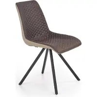 Halmar Esszimmerstuhl K394 - braun / beige / schwarz