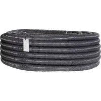 Holzbrink Teichschlauch 32 mm (1 1/4”) Spiralschlauch PVC Saugschlauch verstärkt, Länge: 5 m, HVS-03-5
