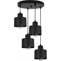 Light11 HOME Moderne Deckenhängelampe Schwarze Led-Lampe