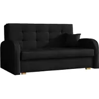 Mirjan 24 Schlafsofa Viva Gold III, 3 Sitzer Polstersofa mit Schlaffunktion und Bettkasten, Stilvoll Polstercouch (Kronos 07)