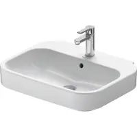 Duravit 2316600000 Waschtisch Happy D.2 600 mm mit ÜL,