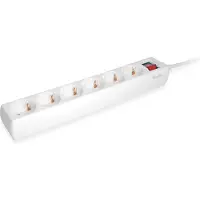 Equip 245552 6 Stecker Mehrfachsteckdose 1.5 M