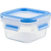 Tefal K30216, Box, Quadratisch, 0,25 l, Blau, Transparent, Kunststoff, Deutschland