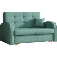 Mirjan 24 Schlafsofa Viva Gold II mit Bettkasten, Polstersofa mit Schlaffunktion, Bettsofa vom Hersteller (Kronos 26)