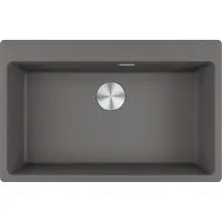 Franke Maris Einbauspüle Fragranitbecken MRG 610-73 A Steingrau Druckknopf Edelstahl ab 80 cm 114.0708.261 - inkl.