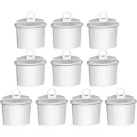 Trade-Shop 10x Ersatz Wasserfilter / Filterpatrone / Filterkartusche für Braun 3066 3067 3068 3069 3070 3071 3072 3076 3102 3104 3105 3106 3108 3111 3112 3113