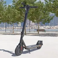 VIRON Elektro Scooter mit Straßenzulassung ABE E-Scooter 20 km/h Aluminium Elektroroller eKFV Zulassung Faltbar Roller EScooter - schwarz