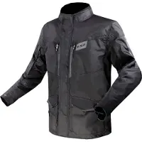 LS2 Metropolis Evo wasserdichte Motorrad Textiljacke, schwarz, XL