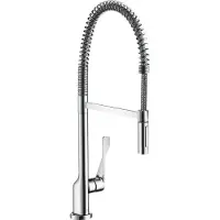 Hansgrohe SPT 230 Axor Citterio SemiPr Schwenkbereich 360Grad, brushed nickel