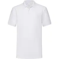 Fruit Of The Loom 63-204-0 | 65/35 Heavy Piqué Poloshirt Herren - Farbe: White - Größe: S