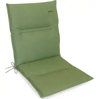 Kettler Herlag Niedriglehner-Auflage Greta 100x50x7cm Oliv, Green-Line: Bezug aus 100% recyceltem Polyester, Sitzauflage mit Fleck- & UV-Schutz