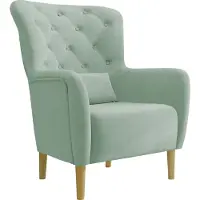 Mirjan 24 Sessel Hemdal, Relaxsessel, Elegant Armsessel, Fernsehsessel, Sitzmöbel (Farbe: Magic Velvet 2227)