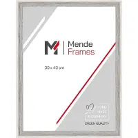 MendeFrames Holzrahmen Massivholz 21x29,7 cm weiß H790
