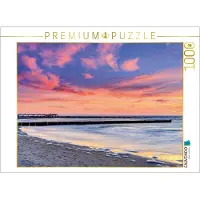 CALVENDO 4059478961739 Sonnenuntergang an der Ostseeküste 1000 Teile Lege-Größe 64 x 48 cm Foto-Puzzle Bild von Beyer (Moqui) Daniela, Weiß, 1000 Stück(e), andere, 14 Jahr(e)