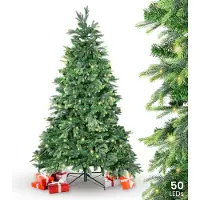 Gartenpirat BonTree Tanne künstlicher Weihnachtsbaum mit LED Christbaum : 210 cm : Baum