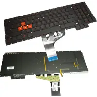 Trade-Shop Original Laptop Notebook Tastatur Keyboard Deutsch QWERTZ für HP Omen 17-an 17-an00 17-an000 17-an013tx 17-an014tx 17-an031tx - mit Beleuchtung