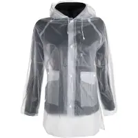 HKM Regenjacke transparent Kinder uni