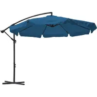 Nabbi Sonnenschirm für den Garten Sonnenblume ST - Blau