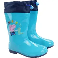 Pipsa Possu Peppa Wutz George Dino Kinder Jungen Gummistiefel Regenstiefel – 31/32 / Blau