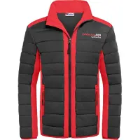 Nebulus Winterjacke FIGHT Herren, warme Outdoorjacke, praktische & vielseitige Übergangs- & Winterjacke, P5901 - Herren, schwarz-rot, S