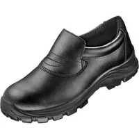 Basic Line S2 *ATELLA* SLIPPER Arbeitsschuhe in Übergrößen Schwarz 34647 große Unischuhe, Größe:44