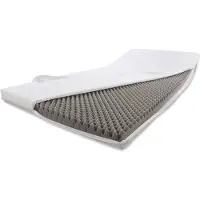 Dibapur Alanpur Massage: Kaltschaummatratze (150 x 200 cm) Rollmatratze Matratzenerhöhung Matratzenverstärkung Topper