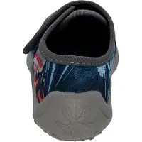 Fischer Kinder Hausschuh Jungen mit Allover Print Feuerwehr Drachen Boogy, Größe:25 EU, Farbe:Blau