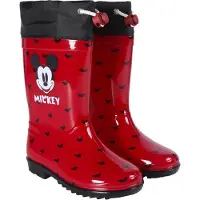 Disney Mickey Maus Wasserdichte Stiefel Regenstiefel Gummistiefel für Kinder Größe 22