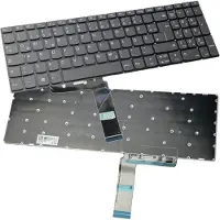 Trade-Shop Original Laptop Notebook Tastatur Keyboard Grau Deutsch QWERTZ für IBM Lenovo IdeaPad 330S-15ARR 330S-15AST 330S-15 330S-15IKB ohne Rahmen