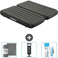 Bestway Luftmatratze – 3-in-1 – 1-Person – 2-Person – 99 x 188 x 25 cm – Grün – im Lieferumfang enthalten Zubehör