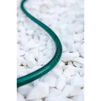 Markenlos Flexibler Gartenschlauch ECONOMIC 3-lagiger Schlauch Polyester - Kreuzgeflecht - UV-beständig - 1/2 Zoll - 30 Meter - Grüner Gartenschlauch