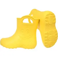 Camminare Kinder Gummistiefel Regenstiefel Frosch Gelb 26/27
