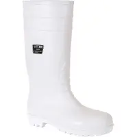 Portwest FW84 Sicherheitsgummistiefel S4 für die Lebensmittelindustrie White Gr. 47
