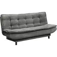 Lomadox Schlafsofa mit Bettkasten in 188x118 cm PIRNA-09, in der Farbe stone