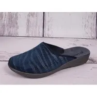 Inblu Damen Hausschuhe bequeme Silber Blau 41