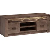 Lomadox Lowboard modern in Esche dunkel mit LED Beleuchtung INGENIO-161