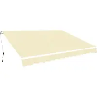 Syfax Gelenkarmmarkise 400 cm Cremeweiß