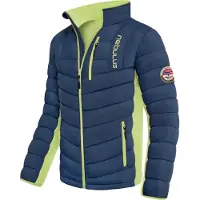 Nebulus GRAFFITY Winterjacke Herren, warme Outdoorjacke, praktische & vielseitige Übergangs- & Winterjacke, P5842 - Herren, navy-lime, XXL