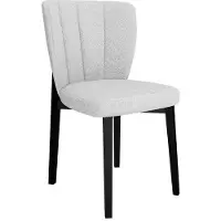 Mirjan 24 Polsterstuhl Tasori, Esszimmerstuhl, 1-Stück, Buchenholz, 50x49x84 cm (Farbe: Baloo 2085)
