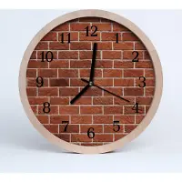 Tulup Holzuhr 20fi cm wanduhr - Mauer Architektur