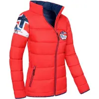 Nebulus Winterjacke BRAXTON Damen, warme Outdoorjacke, praktische & vielseitige Übergangs- & Winterjacke, P4825 - Damen, rot, L/40