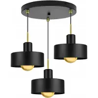 Light11 HOME Moderne Deckenhängelampe, Metall-Lampenschirm
