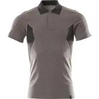 Mascot ACCELERATE Herren Poloshirt 18383-961 Gr. 4XL dunkelanthrazit/schwarz